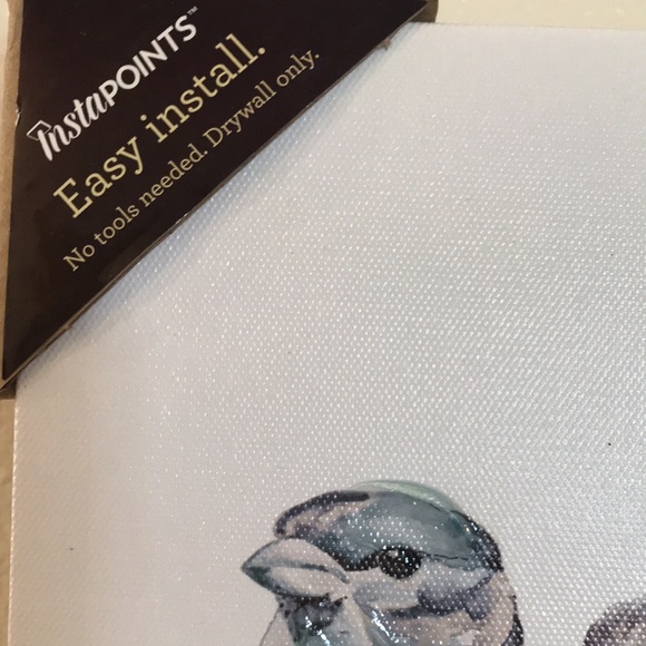 - NWOT Allen + Roth Bird Print on Canvas - Picture 4 of 6